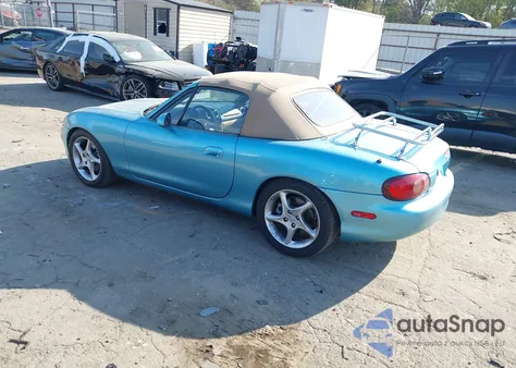 2001 Mazda Mx-5 Miata Ls/Special Edition из США, поврежденный, VIN JM1NB353010207087